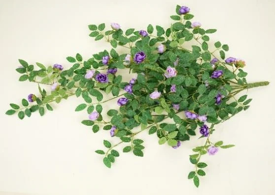 Small Flower hanging Bunch 90cm 48Fl 62 Leaves